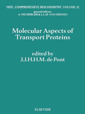 cover image of Molecular Aspects of Transport Proteins